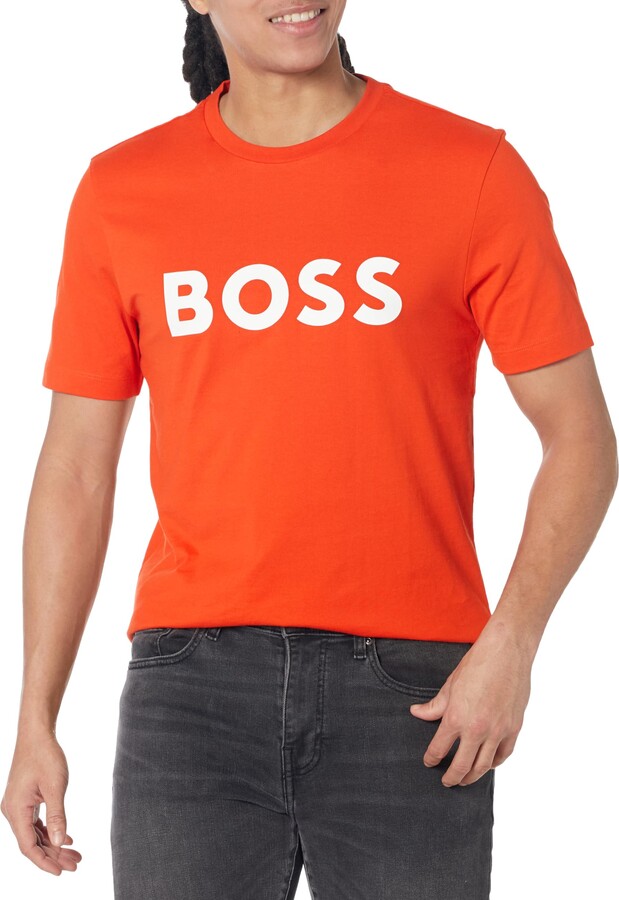 HUGO BOSS Men\'s Orange T-shirts | ShopStyle