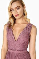Thumbnail for your product : Little Mistress Jasmine Lace Tiered Prom Dress