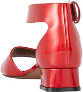 Thumbnail for your product : Marni Patent Ankle-Strap Sandals