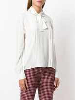 Thumbnail for your product : Miu Miu embellished pintucked shirt