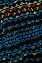 Thumbnail for your product : M Missoni Ruffled metallic crochet-knit midi dress