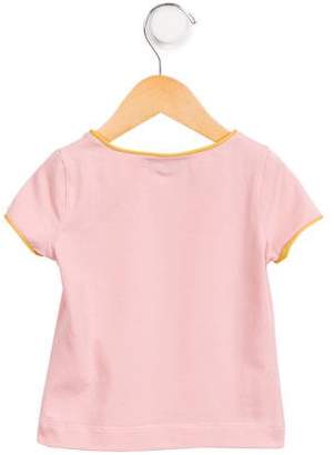 Missoni Kids Girls' Embroidered Scoop Neck T-Shirt