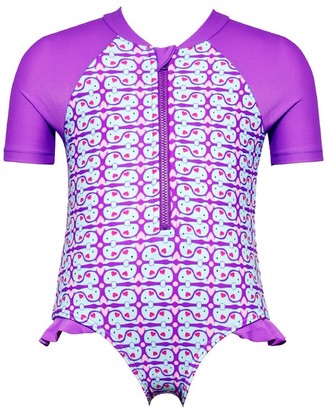 Cupid Girl Toddler Lilo Frill Sunsuit