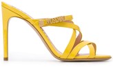 Thumbnail for your product : Moschino Logo Strappy Sandals