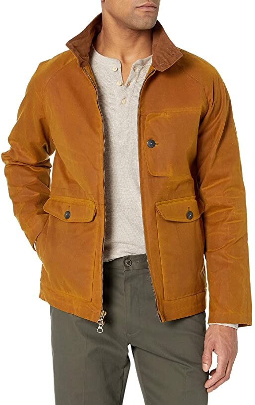 Billy Reid Mens Copper Tack Button Unlined Game Jacket 
