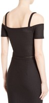 Thumbnail for your product : Twenty Women's Perforated Off The Shoulder Crop Top