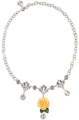 Dolce & Gabbana Crystal-embellished necklace