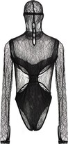 Thumbnail for your product : Dion Lee Cut-out Detail Lace Bodysuit