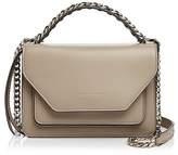 Thumbnail for your product : Elena Ghisellini Eclipse Flap Leather Shoulder Bag