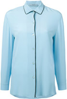 Thumbnail for your product : Prada Piped pajama shirt