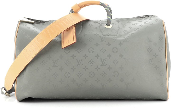 louis vuitton titanium keepall