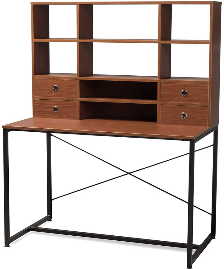 Design Studios Edwin 2In1 Bookcase & Writing Desk ShopStyle