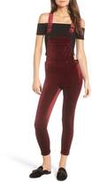 Thumbnail for your product : Blank NYC Velvet Overalls