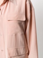 Thumbnail for your product : Rochas Four-Pocket Silk Shirt
