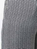 Thumbnail for your product : Isa Belle Isabelle Blanche polka dot printed trousers