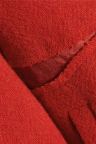 Thumbnail for your product : Haider Ackermann Blondie Satin-Trimmed Wool-Blend Jacket