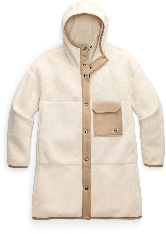 Mashup fleece hooded coat Clearance