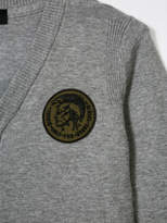 Thumbnail for your product : Diesel Kids v-neck cardigan
