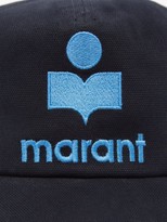 Thumbnail for your product : Isabel Marant Tyron Logo-embroidered Baseball Cap - Navy