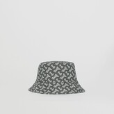 Thumbnail for your product : Burberry Monogram Print Cotton Bucket Hat