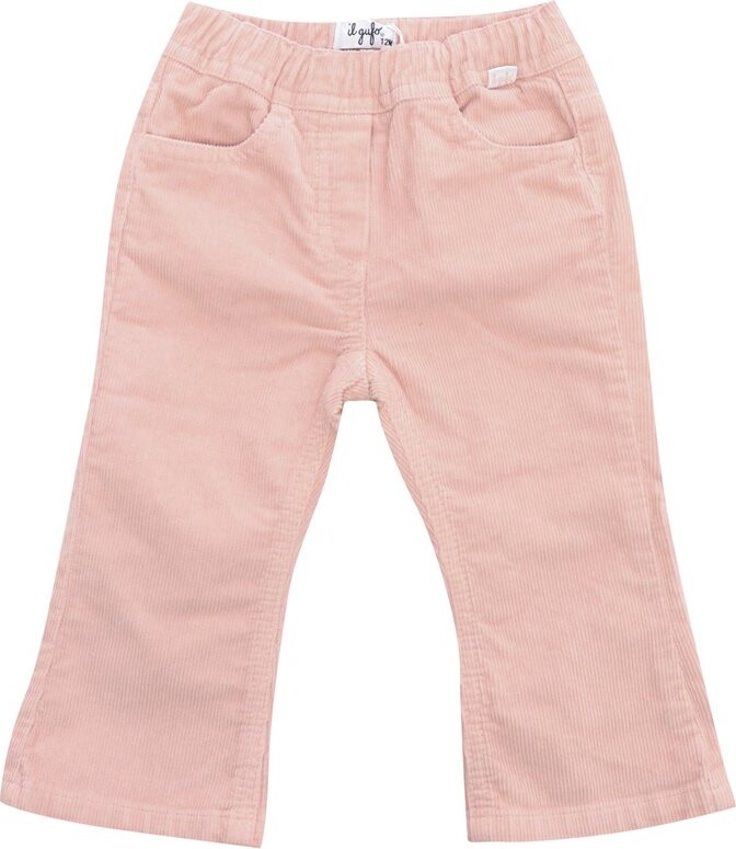Il Gufo Flared Velvet Trousers