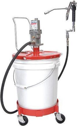 LINCOLN 4489 Grease Pump,25 to 50 lb. Containers,40:1