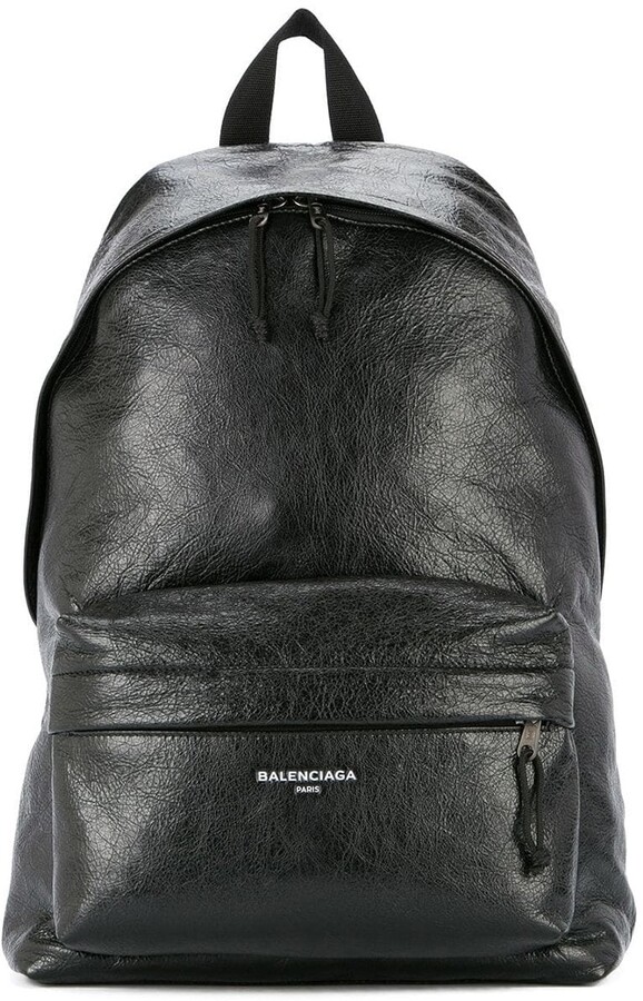 Balenciaga Textured Leather Explorer Backpack ShopStyle
