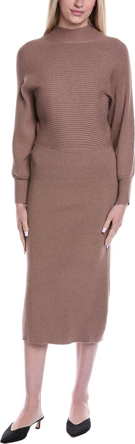 Fate Batwing Midi Sweaterdress