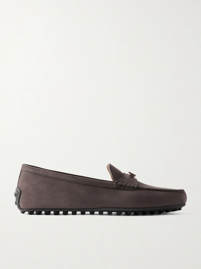 Tod's Gomma 10l Suede Loafers - Brown