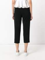 Thumbnail for your product : Alberto Biani flap pocket cropped trousers