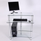Thumbnail for your product : RTA Home And Office 32" W Computer Desk with Keyboard Tray