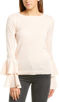 Thumbnail for your product : InCashmere Bell Sleeve Cashmere Pullover
