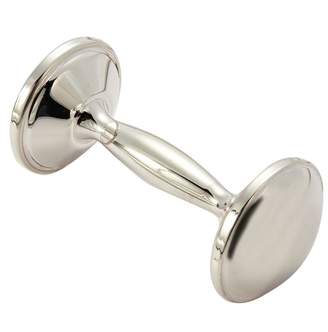 New Orientation Silver Baby Rattle