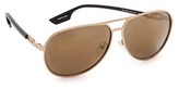 Thumbnail for your product : McQ Metal Aviator Sunglasses