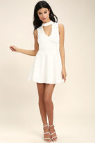 Thumbnail for your product : Lulus Loving You is Easy Black Skater Dress