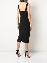 Thumbnail for your product : Marchesa Notte Embellished Cowl Neck Dress