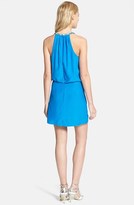 Thumbnail for your product : Madison Marcus Beaded Neckline Silk Dress