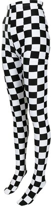 Comme des Garcons Checkered High-Rise Tights