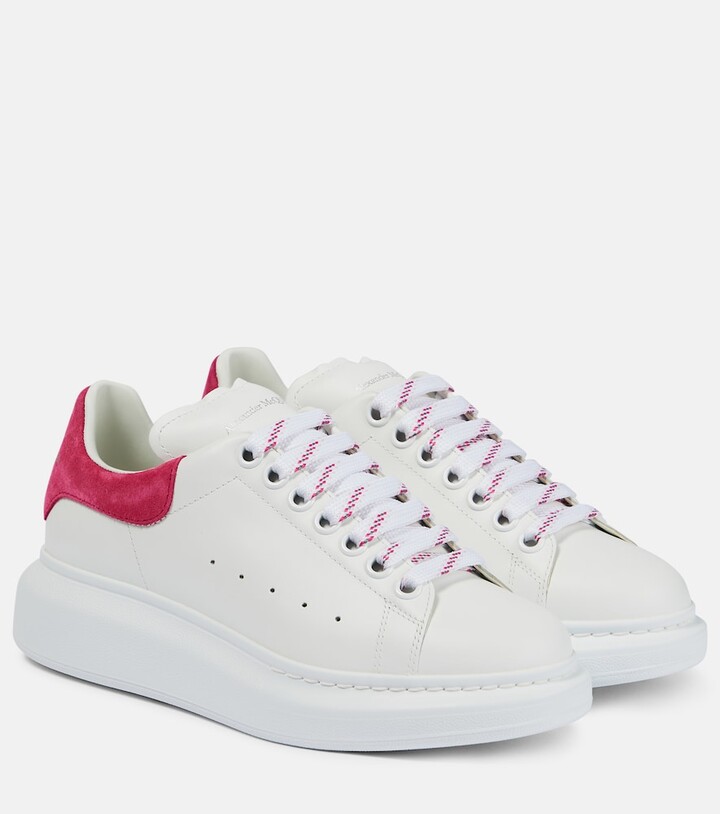 Alexander McQueen Oversized leather sneakers