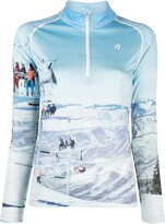 Thumbnail for your product : Perfect Moment Photograph-Print Ski Base Layer