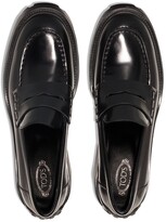 Thumbnail for your product : Tod's Heeled Leather Penny Loafers