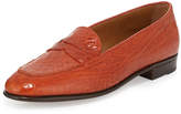 Thumbnail for your product : Gravati Crocodile Penny Loafer