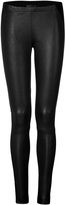 Thumbnail for your product : Donna Karan Leather/Jersey Leggings Gr. 40