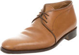 Thumbnail for your product : Ferragamo Leather Desert Boots