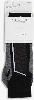 FALKE ERGONOMIC SPORT SYSTEM SK4 wool-blend ski socks