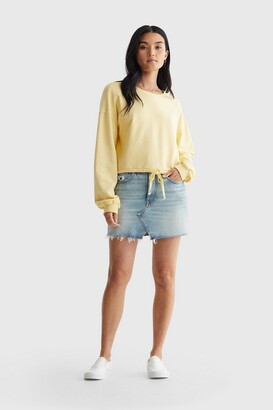 Lucky Brand Cool For Summer Cropped Crew