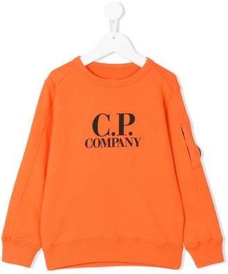 C.P. Company Kids crewneck logo sweater