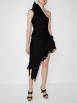 Thumbnail for your product : Alexander Wang One-Shoulder Asymmetric Fitted Dress