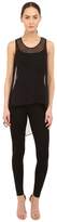 Thumbnail for your product : Thomas Wylde Brit Silk Chiffon High-Low Tank Top