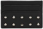 Thumbnail for your product : Alexander McQueen Studded Skull Card Holder